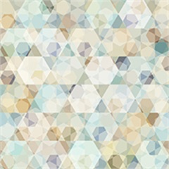 Crystal Integral mesh Privacy Curtain Fabric